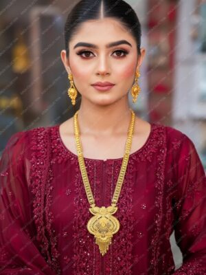 premium quality1.5 G Gold Plated Rani Haar Mala RH-016