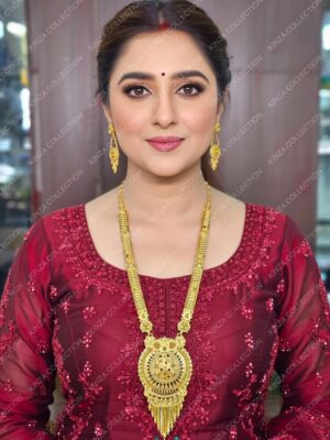 premium quality1.5 G Gold Plated Rani Haar Mala RH-019