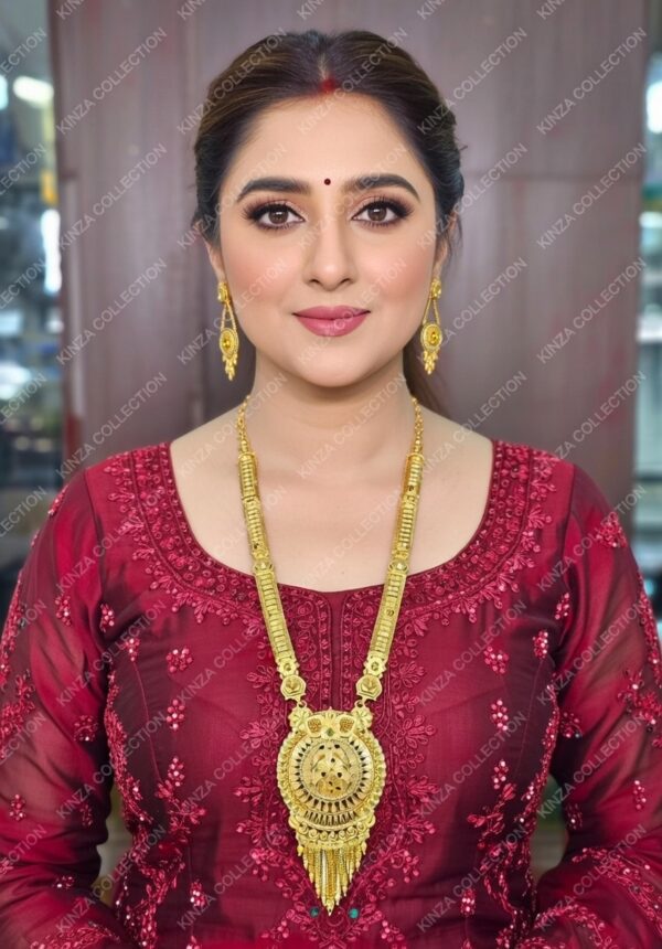 premium quality1.5 G Gold Plated Rani Haar Mala RH-019