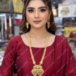 exclusive 1.5 gram gold plated rani haar mala set rh 011