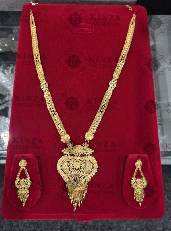 Premium quality1.5 G Gold Plated Rani Haar Mala RH-024