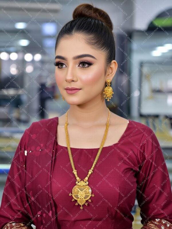 exclusive 1.5 gram gold plated rani haar mala set rh 011 Premium quality1.5 G Gold Plated Rani Haar Mala RH-028