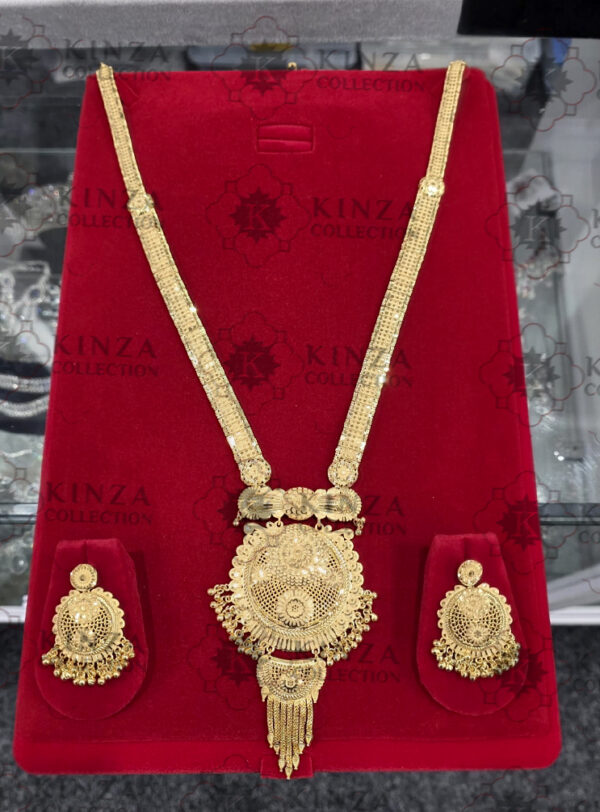 exclusive 1.5 gram gold plated rani haar mala set rh 011 Premium quality1.5 G Gold Plated Rani Haar Mala RH-030