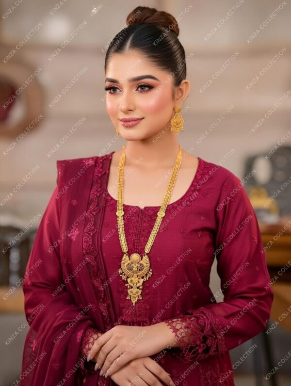 exclusive 1.5 gram gold plated rani haar mala set rh 011 Premium quality1.5 G Gold Plated Rani Haar Mala RH-032