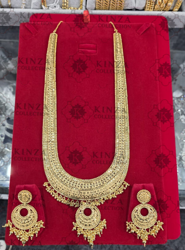 Premium quality1.5 G Gold Plated Rani Haar Mala RH-037
