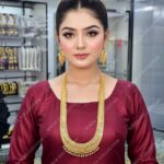 exclusive 1.5 gram gold plated rani haar mala set rh 011