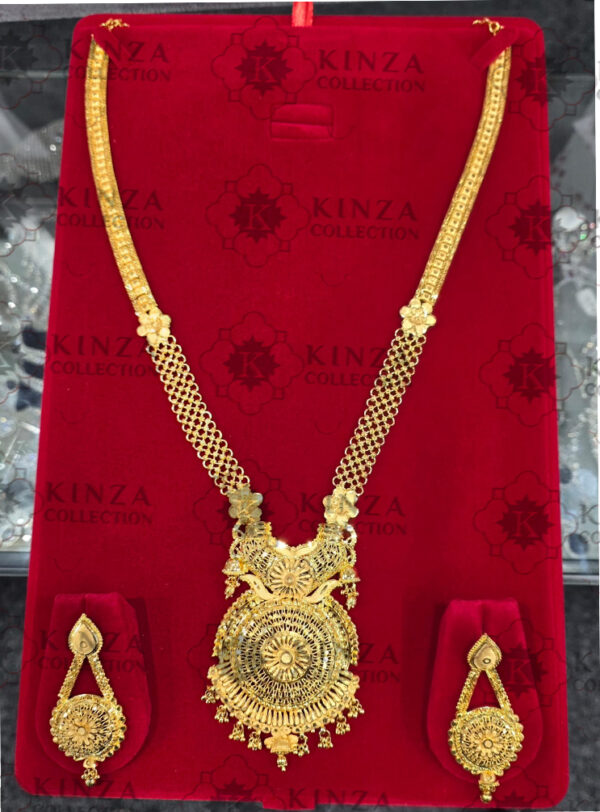Premium quality1.5 G Gold Plated Rani Haar Mala RH-040