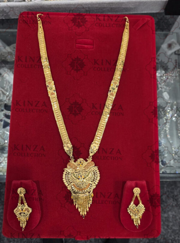 Premium quality1.5 G Gold Plated Rani Haar Mala RH-041
