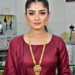 exclusive 1.5 gram gold plated rani haar mala set rh 011