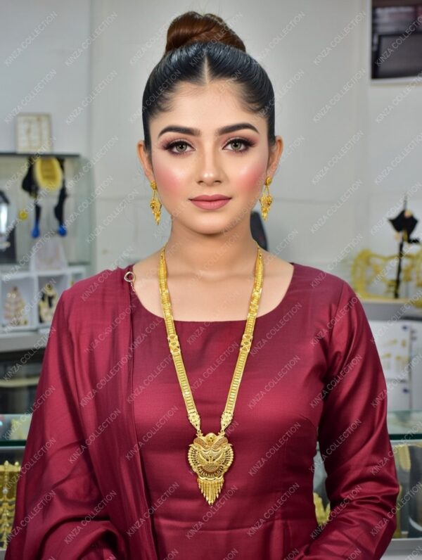 Premium quality1.5 G Gold Plated Rani Haar Mala RH-041