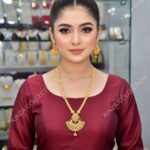 exclusive 1.5 gram gold plated rani haar mala set rh 011