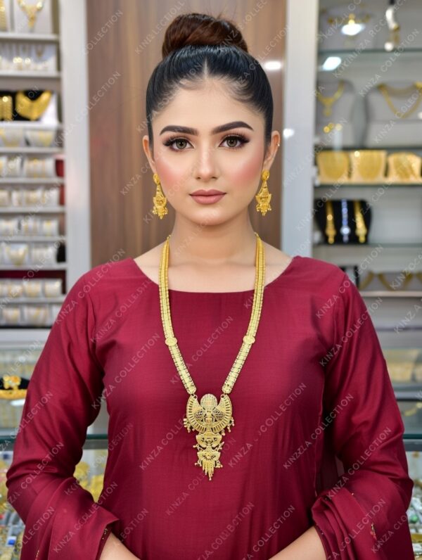 Premium quality1.5 G Gold Plated Rani Haar Mala RH-038