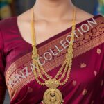 premium quality1.5 g gold plated rani haar mala rh 001