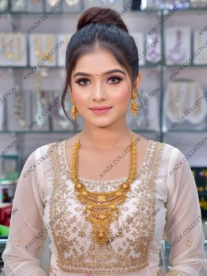 Premium quality1.5 G Gold Plated Neckless set N-011