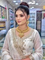 Premium quality1.5 G Gold Plated Neckless set N-006