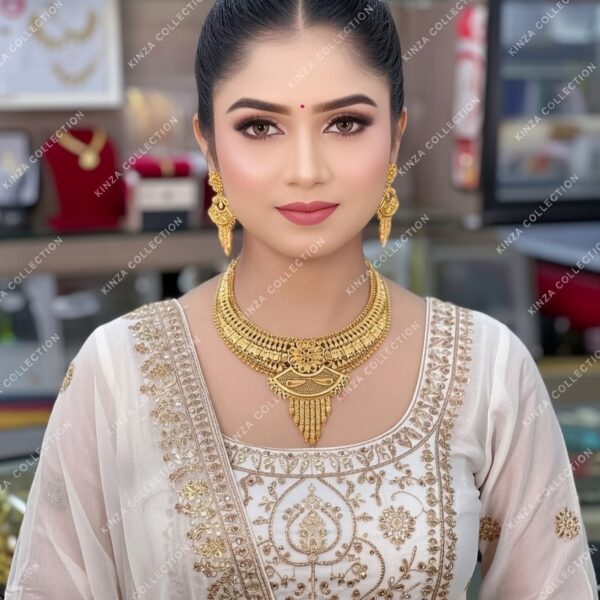 Premium quality1.5 G Gold Plated Neckless set N-13