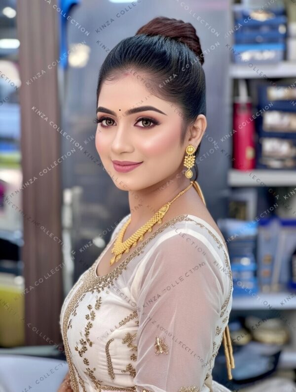 Premium quality1.5 G Gold Plated Neckless set N-14