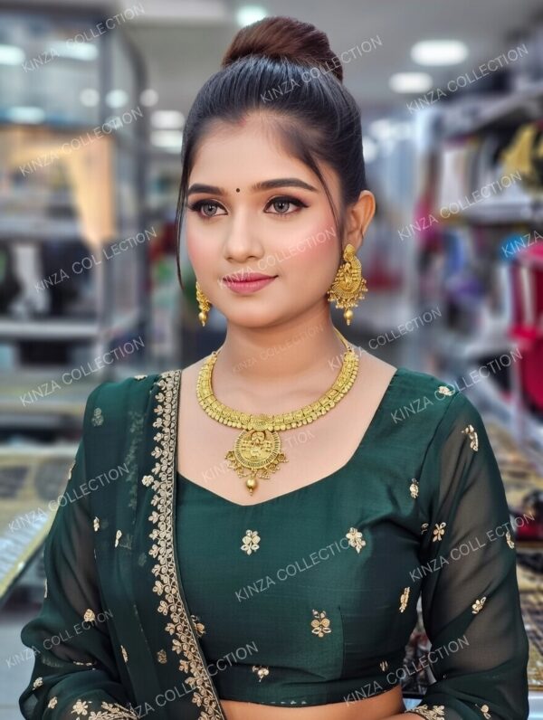 Premium quality1.5 G Gold Plated Neckless set N-26