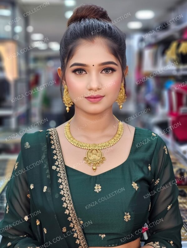 Premium quality1.5 G Gold Plated Neckless set N-26