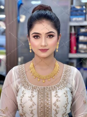 Premium quality1.5 G Gold Plated Neckless set N-14