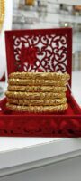 Elegant 24K Gold-Plated Bangles – Designs PB 28 to 32
