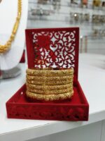 Elegant 24K Gold-Plated Bangles – Designs PB 28 to 32
