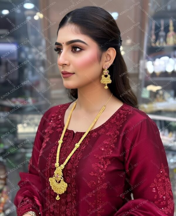 premium quality1.5 G Gold Plated Rani Haar Mala RH-017