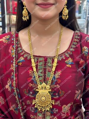 Premium quality1.5 G Gold Plated Rani Haar Mala RH-018