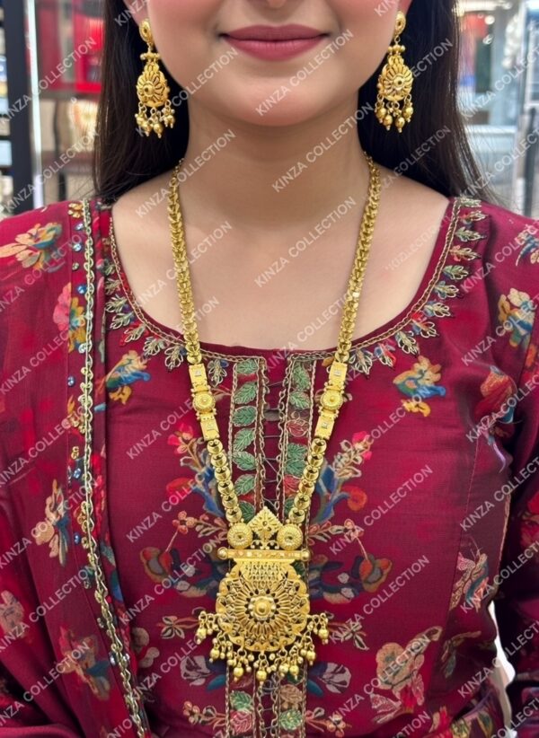 Premium quality1.5 G Gold Plated Rani Haar Mala RH-018