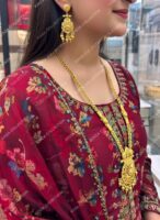 Premium quality1.5 G Gold Plated Rani Haar Mala RH-018