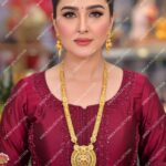 exclusive 1.5 gram gold plated rani haar mala set rh 011