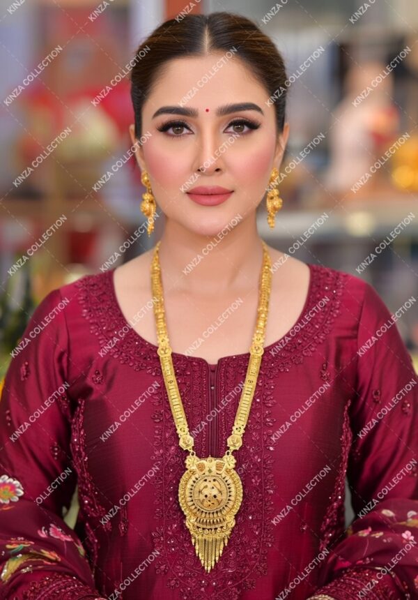 premium quality1.5 G Gold Plated Rani Haar Mala RH-019