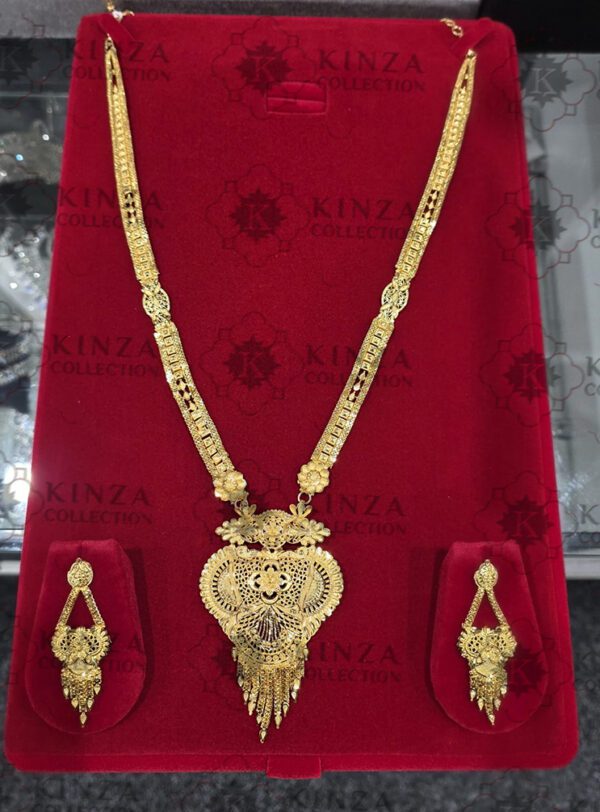 Premium quality1.5 G Gold Plated Rani Haar Mala RH-024