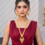 exclusive 1.5 gram gold plated rani haar mala set rh 011