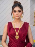 Premium quality1.5 G Gold Plated Rani Haar Mala RH-024