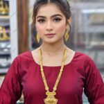 exclusive 1.5 gram gold plated rani haar mala set rh 011