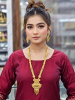 Premium quality1.5 G Gold Plated Rani Haar Mala RH-025