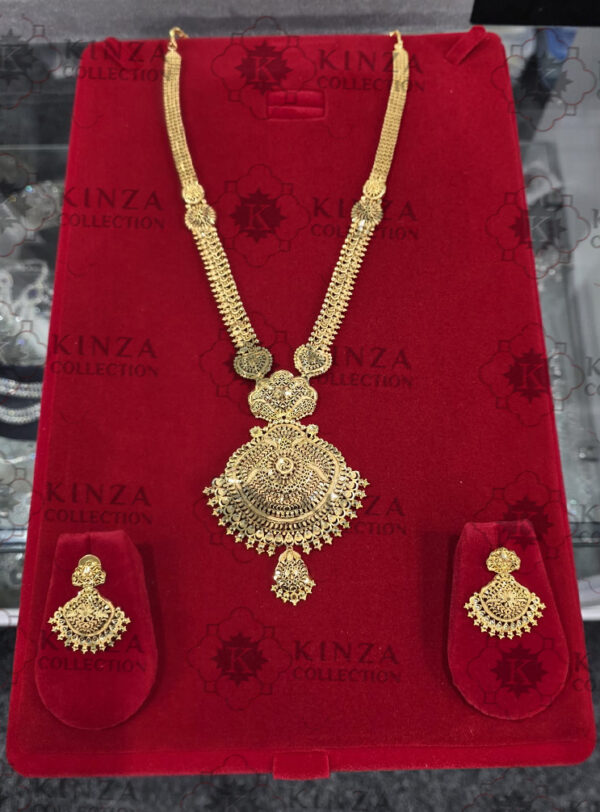 exclusive 1.5 gram gold plated rani haar mala set rh 011 Premium quality1.5 G Gold Plated Rani Haar Mala RH-029