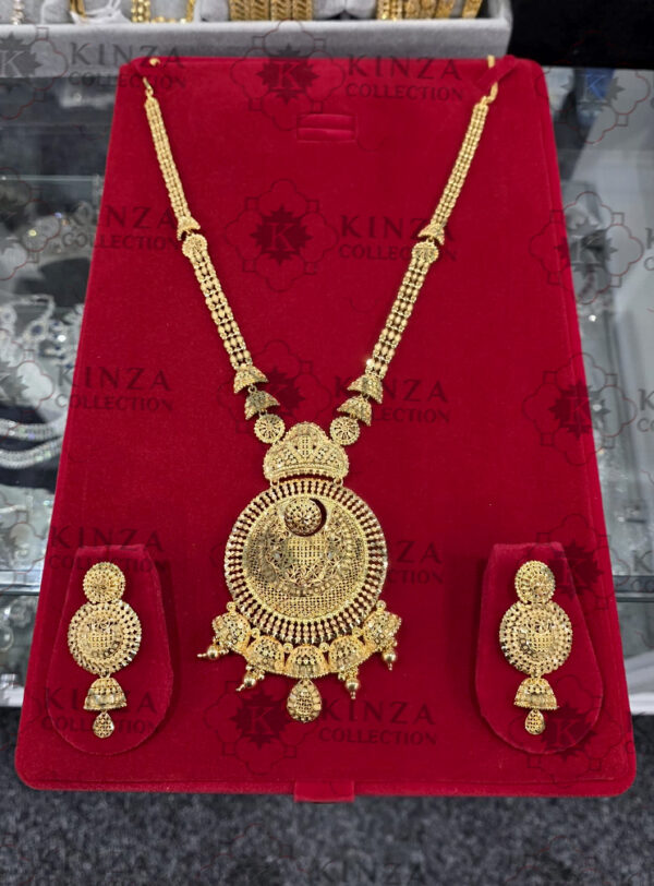 Premium quality1.5 G Gold Plated Rani Haar Mala RH-31