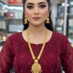 exclusive 1.5 gram gold plated rani haar mala set rh 011