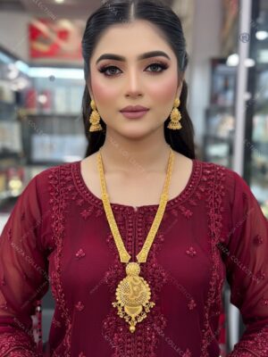 Premium quality1.5 G Gold Plated Rani Haar Mala RH-020