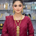 exclusive 1.5 gram gold plated rani haar mala set rh 011