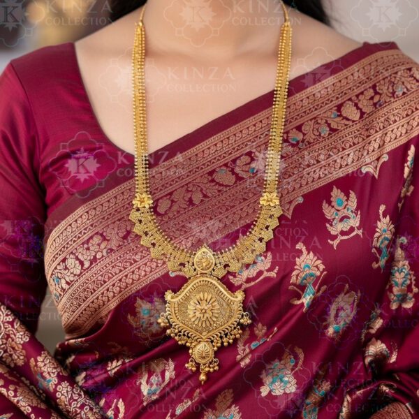 premium quality1.5 G Gold Plated Rani Haar Mala RH-001