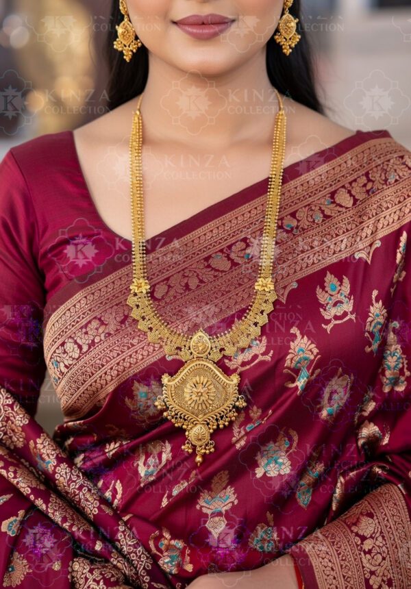 premium quality1.5 G Gold Plated Rani Haar Mala RH-001