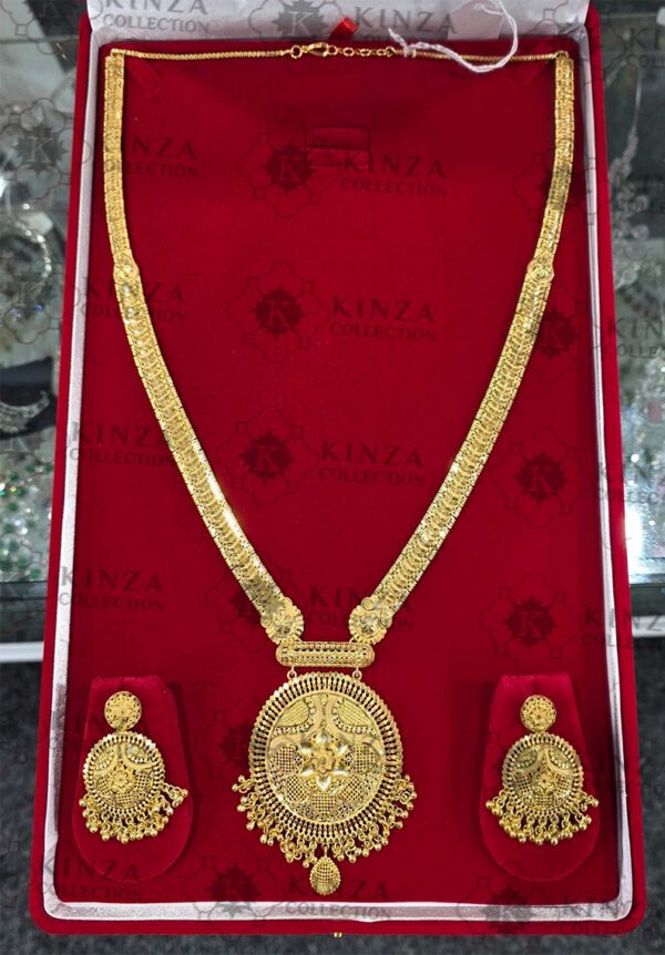 premium quality1.5 G Gold Plated Rani Haar Mala RH-010