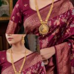 premium quality1.5 g gold plated rani haar mala rh 001