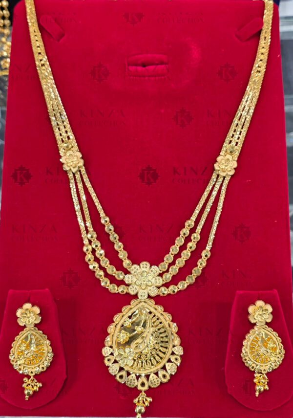 Rani Haar Mala Set1.5 Gram Gold platted RH-003