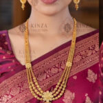 premium quality1.5 g gold plated rani haar mala rh 001