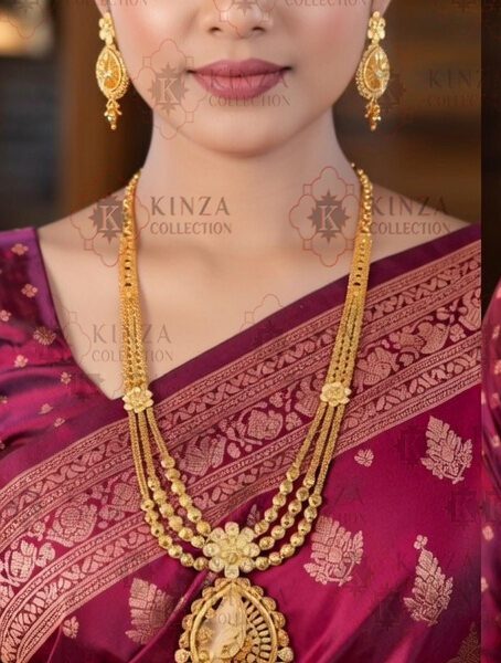 Rani Haar Mala Set1.5 Gram Gold platted RH-003