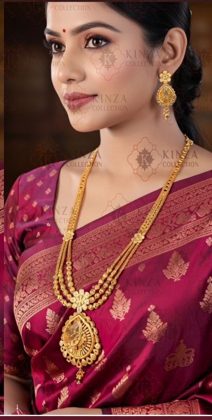 Rani Haar Mala Set1.5 Gram Gold platted RH-003